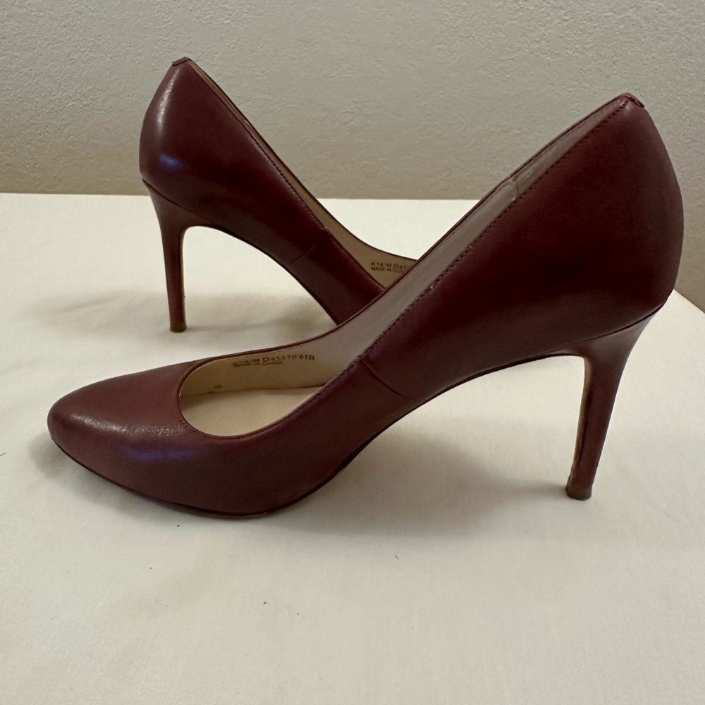 Cole Haan Burgundy Heels